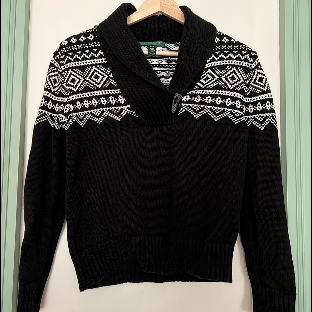 Ralph Lauren Women Tribal Sweater (P/S)